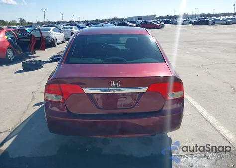 2010 Honda Civic Ex-L from USA, damaged, VIN 19XFA1F98AE053587